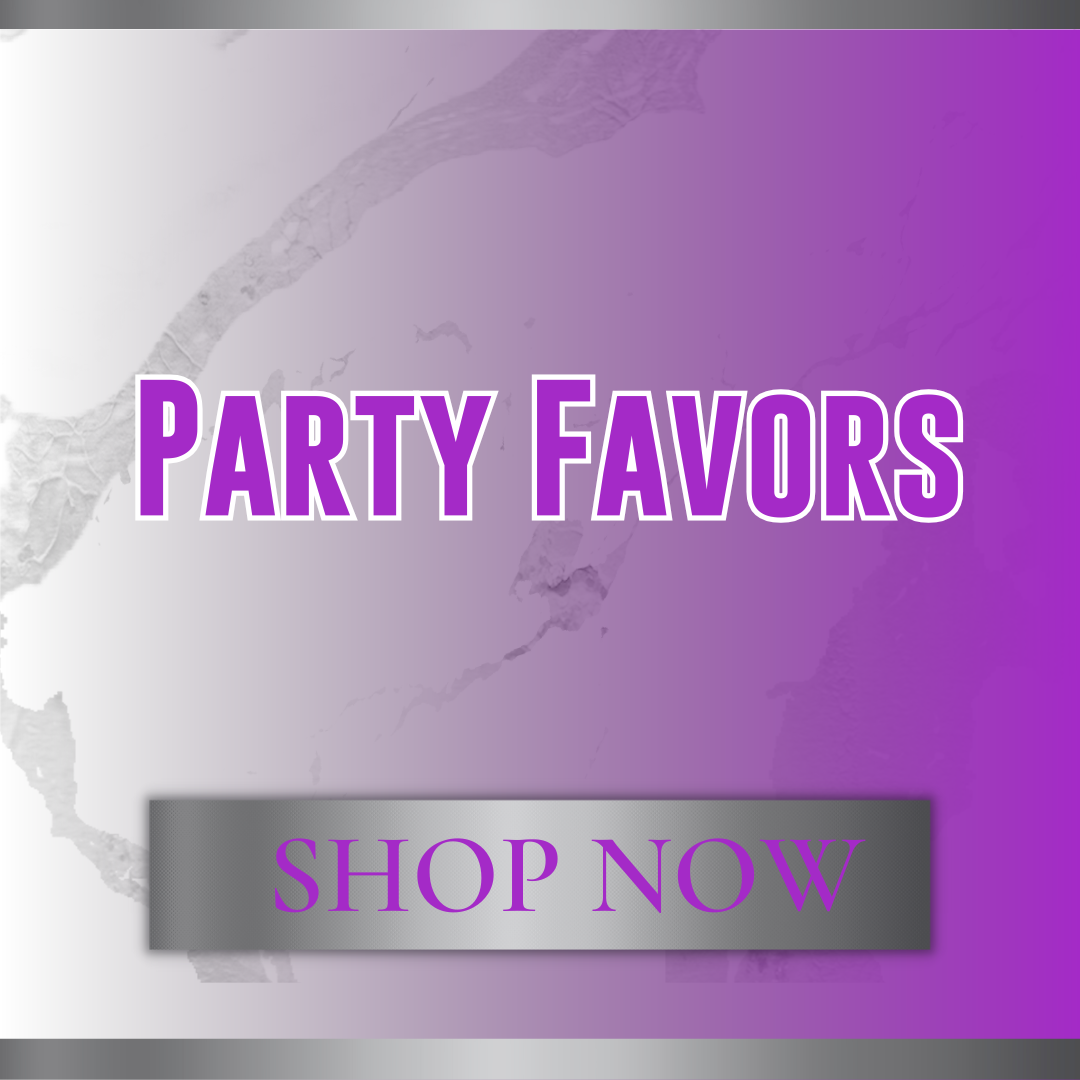 PARTY FAVORS editable designs