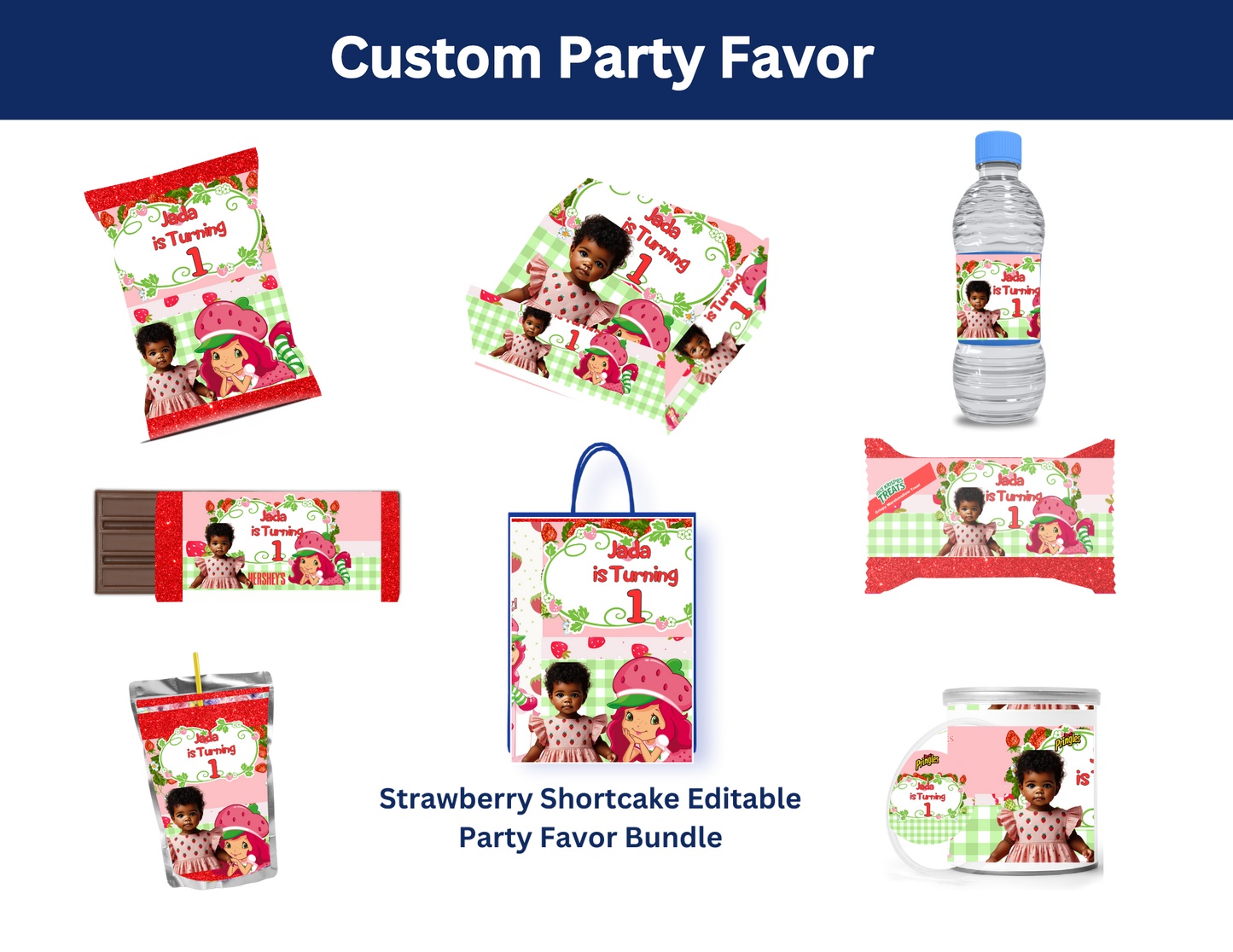 Strawberry Shortcake Party Favor Bundle