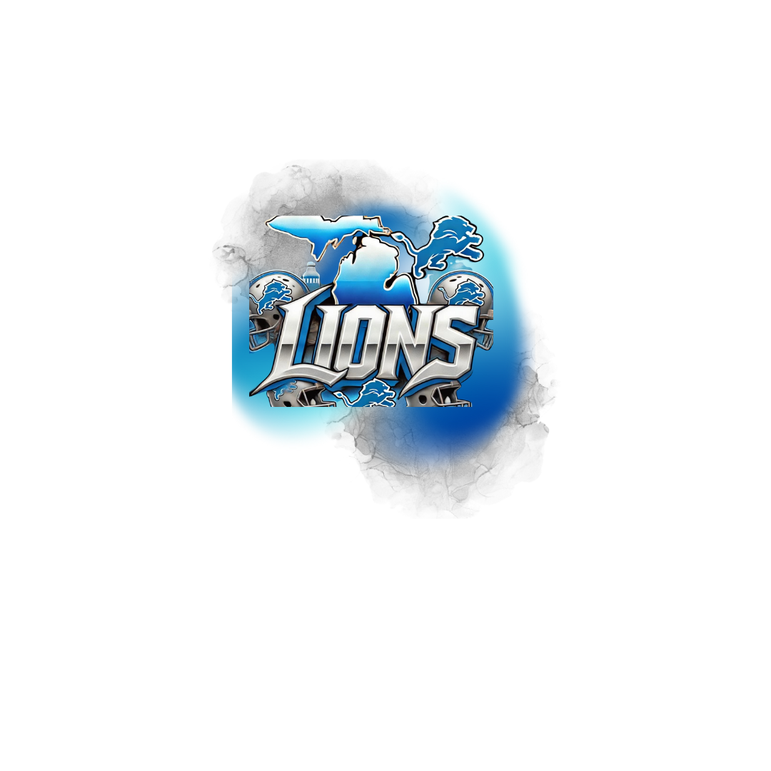 Lions blue Editable Digital Design