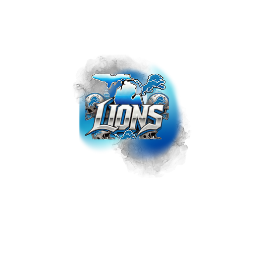 Lions blue Editable Digital Design